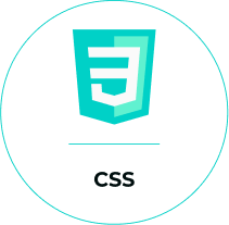 CSS icon representing proficiency in Cascading Style Sheets.